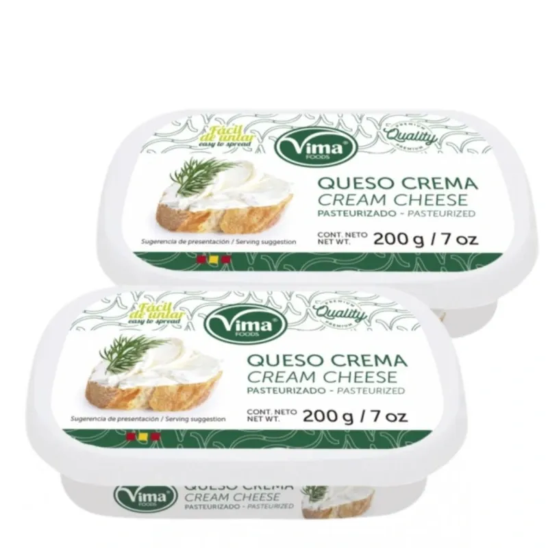 Pote  de queso crema VIMA 200g