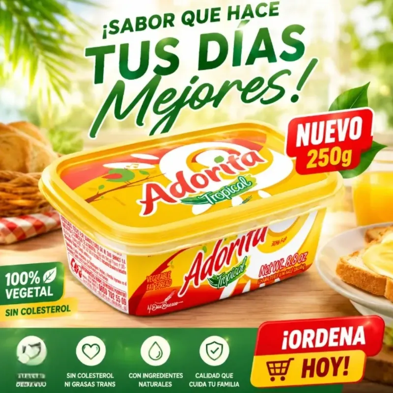 Pote de mantequilla Adorita 250g