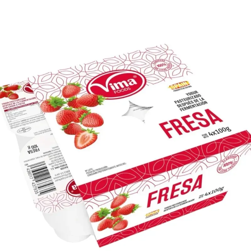 Yogur fresa vima o PMI SABOR FRESA 