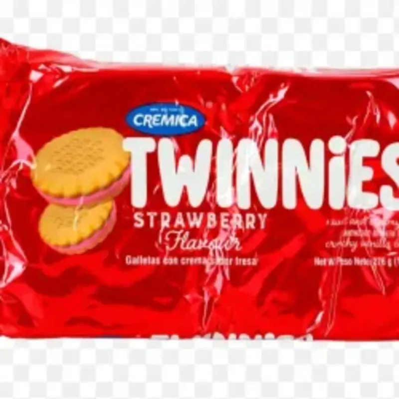Galleta twin de fresa