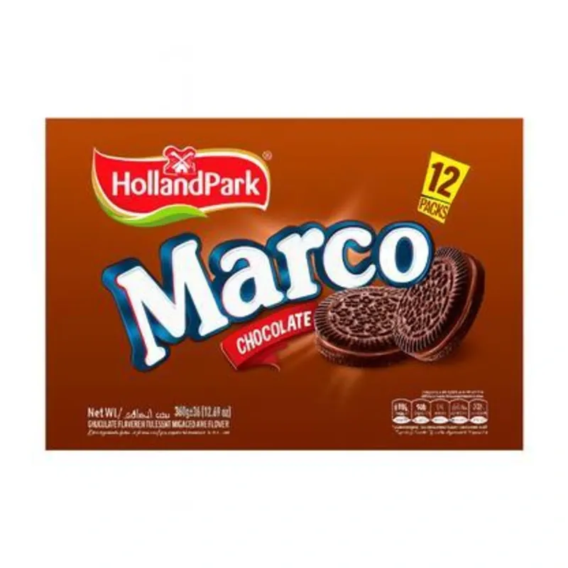 Galletas MARCOS chocolate (contiene 12 paquetes) 