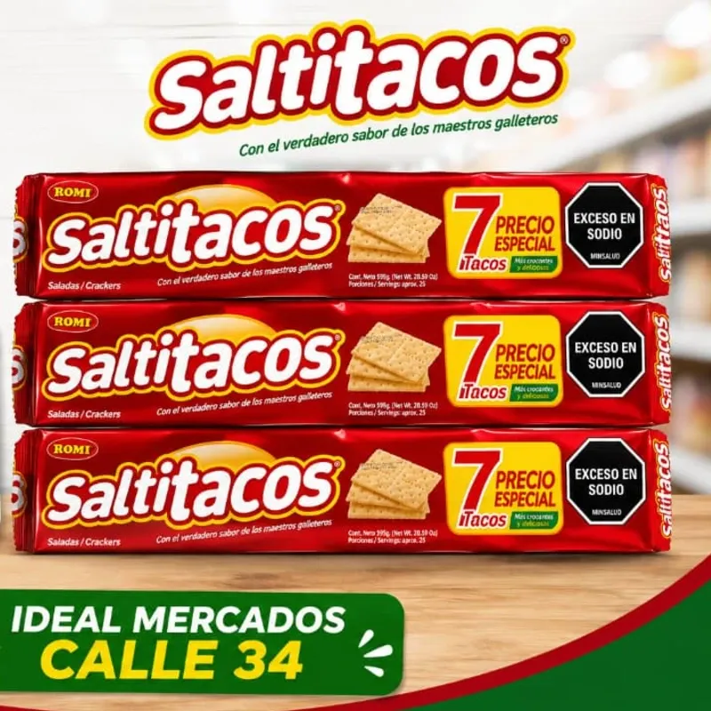 Galletas Saltitaco