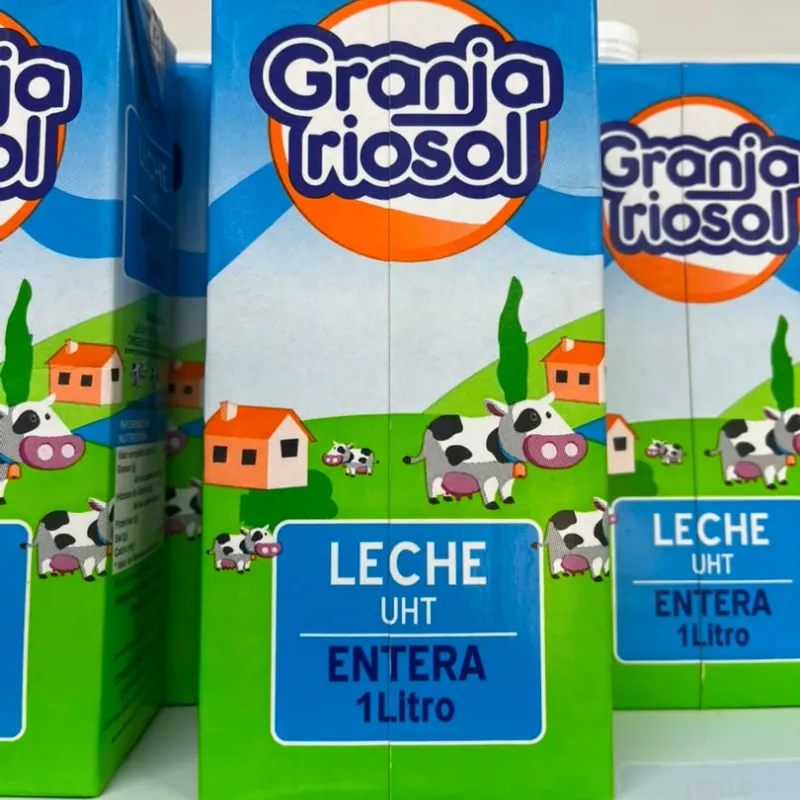 Leche entera fluida 1L