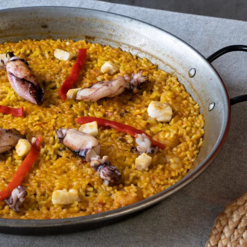 Paella marinera 