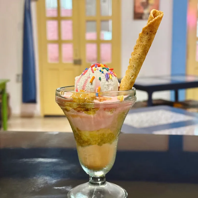 Flan Helado
