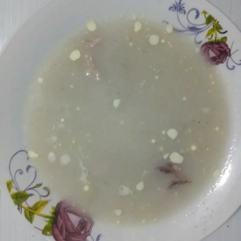 Crema de pollo