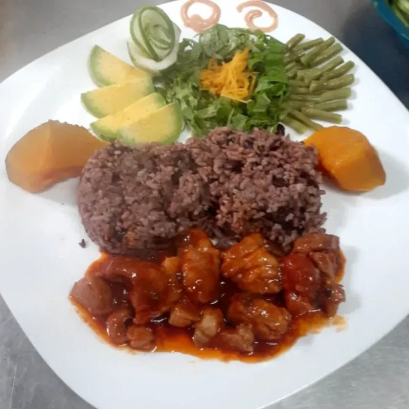 Fricasé de cerdo