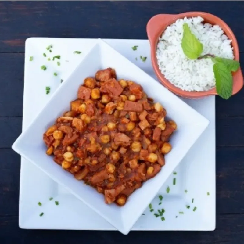 Garbanzos frito