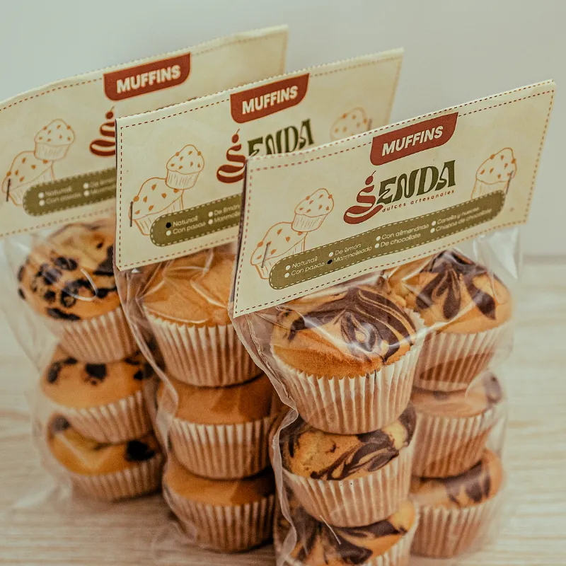 Muffins con pasas 
