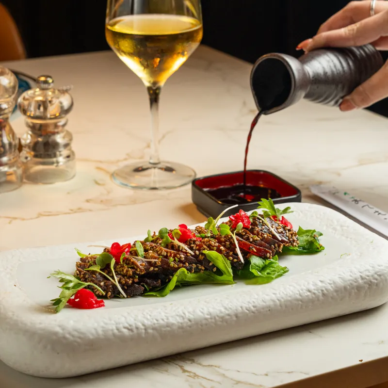 Tartar Tataki de Atún Rojo 