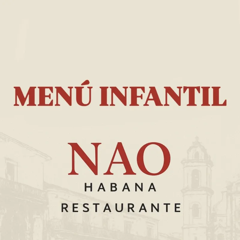 Menú Infantil