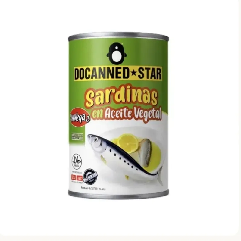 Sardinas en Aceite Vegetal 