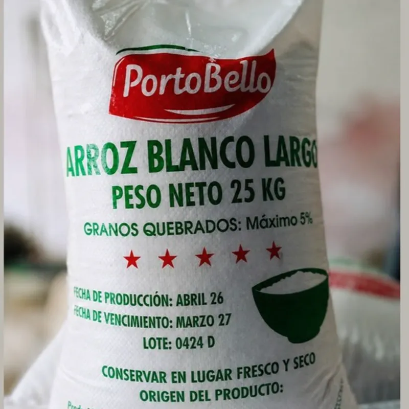 Sacos de Arroz 25Kg 