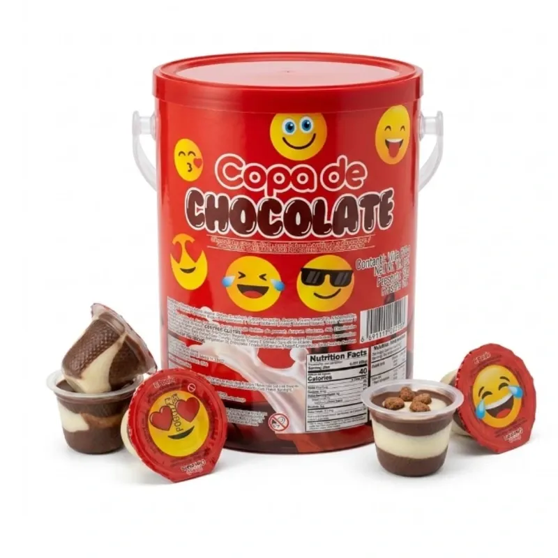 Pote de Copas de Chocolate 