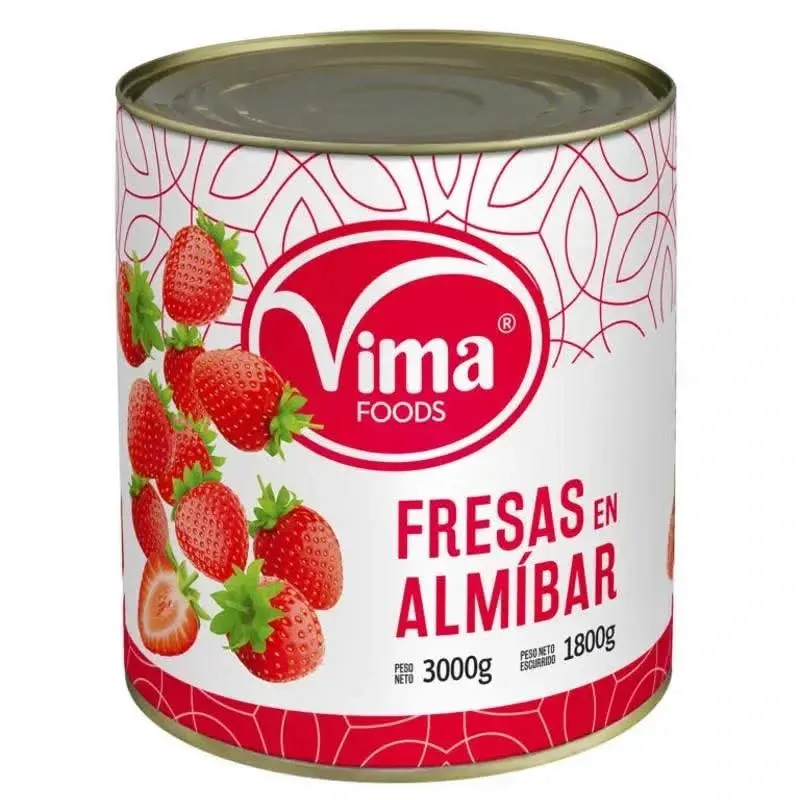 Fresas en Almíbar ExtraGrande