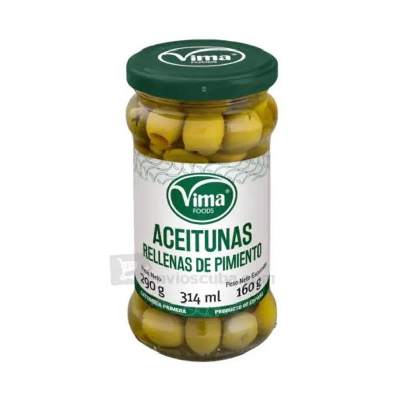 Aceitunas Rellenas de Pimiento 314 g 