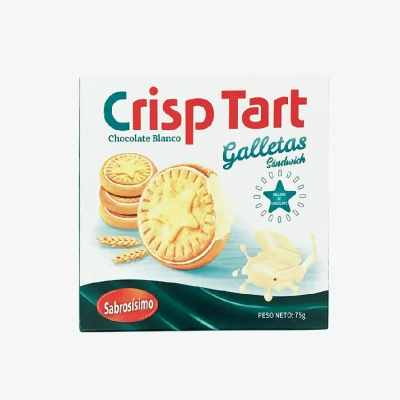 Galletas Crisp Chocolate Blanco 75 g