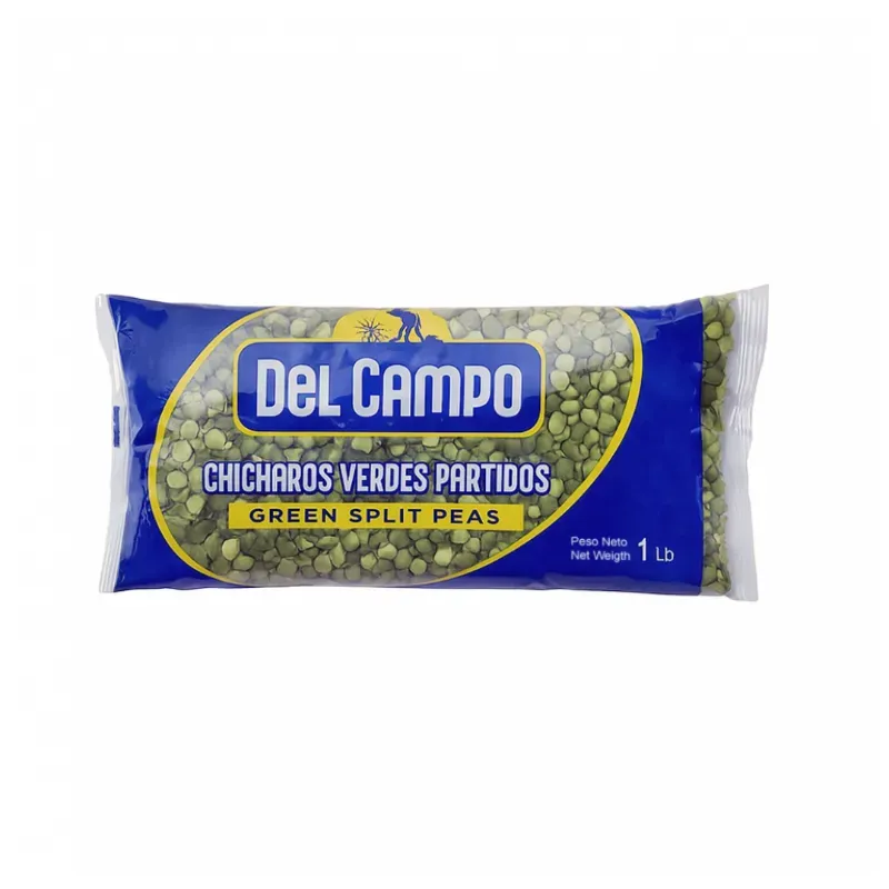 Chícharos Verdes Partidos - 500 gr