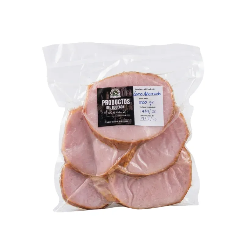 Lomo Ahumado lazqueado 500 g