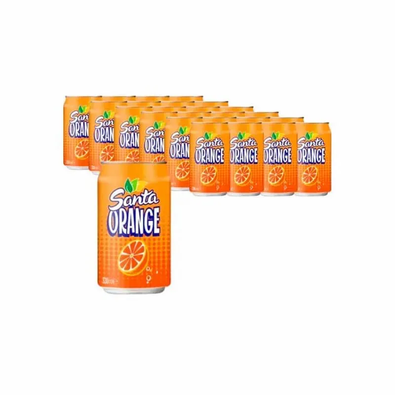 Caja de Refresco de Lata (Naranja)