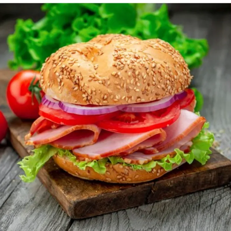 Hamburguesa de Jamón Especial.