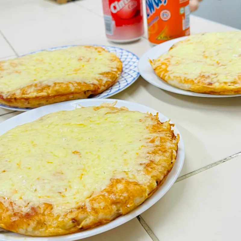 Pizza Cubana Doble Queso Gouda