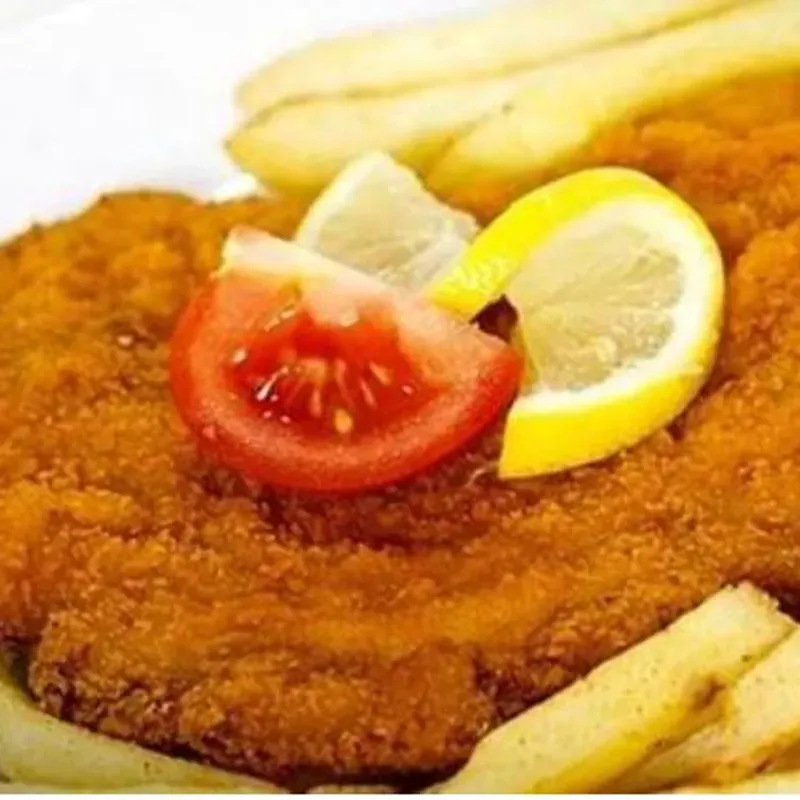 Bistec empanado
