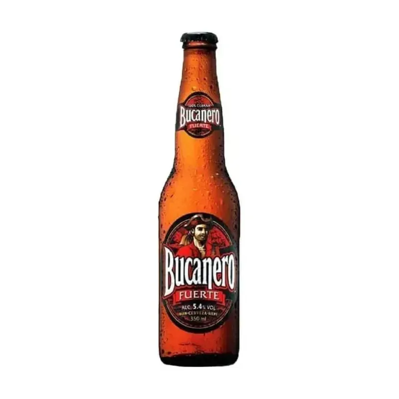 Cerveza Bucanero (caja de botellas)