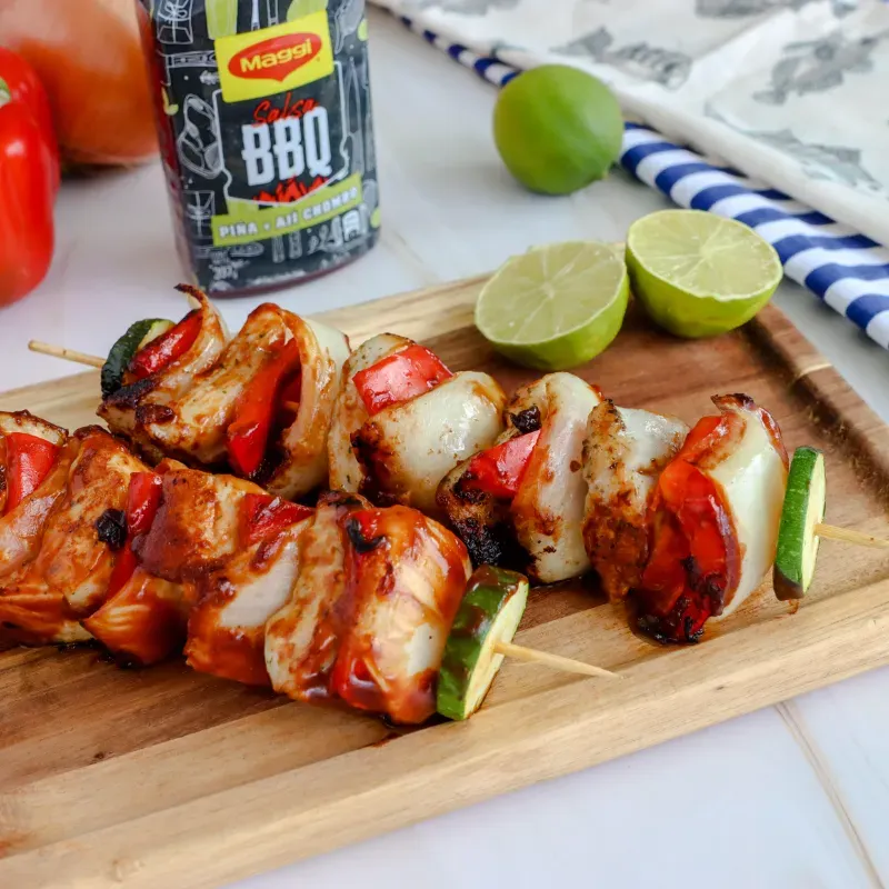 Brochetas de Pescado