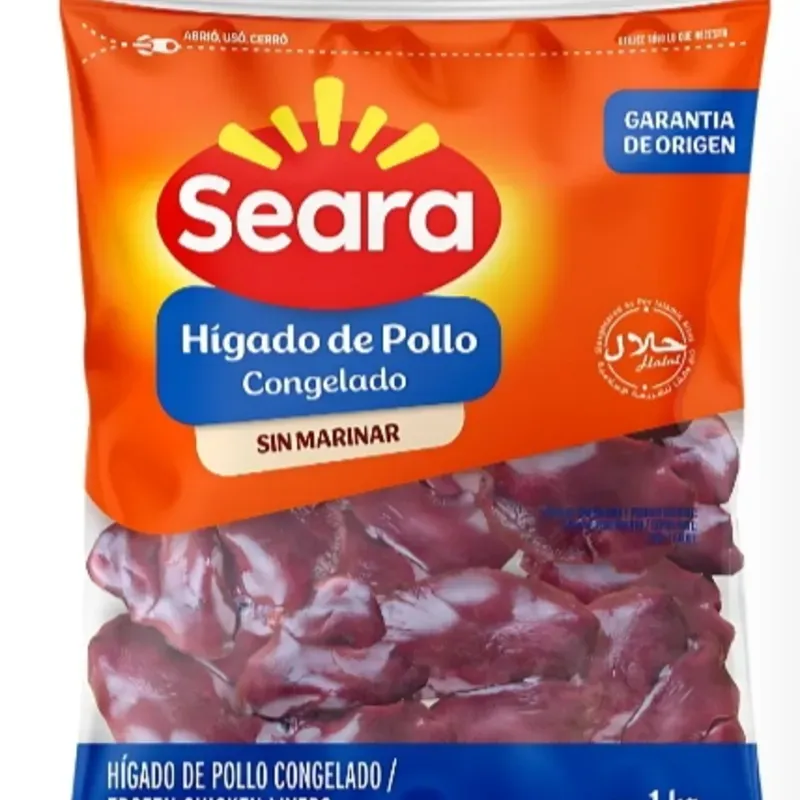 Hígado de pollo Seara