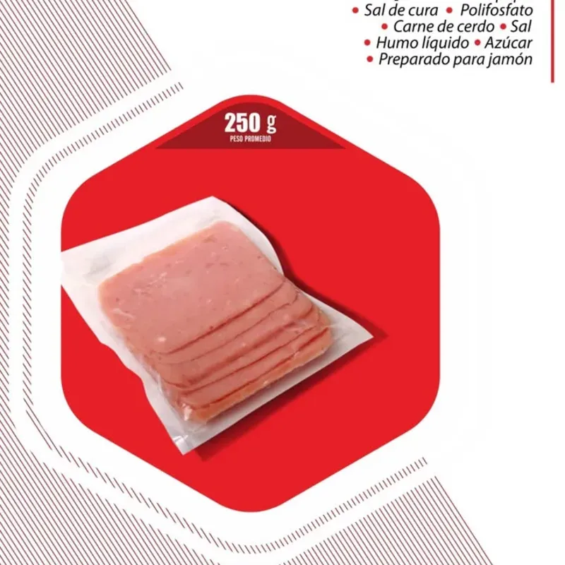 Jamón prensado Lonchado Carnicos Delicias 