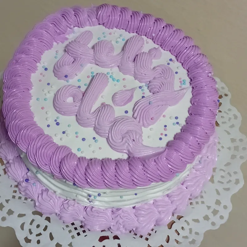Minicake morado